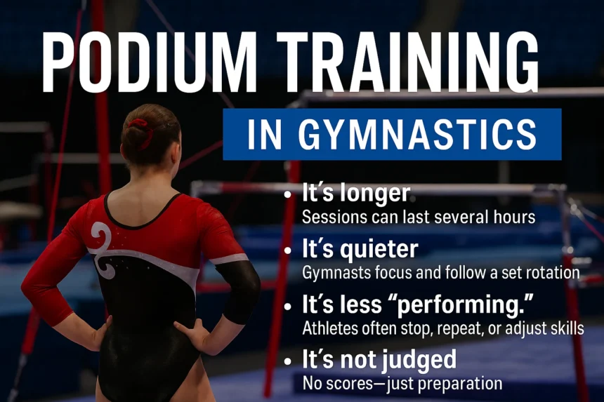 podium training gymnastics